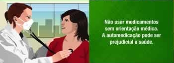 imagem que aparece pessoa sendo examinada pela mdica