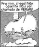 Na original Taxonomia de Lineu, o grupo vermes designava a todos os invertebrados no pertencentes ao grupo dos artrpodes, ou seja, todos os animais desprovidos de esqueleto interno ou externo. O grupo vermes no  mais usado pela cincia, que o dividiu em vrios filos. So encontrados em praticamente qualquer habitat, incluindo o mar, os rios e o subterrneo. <br /><br /> Palavras-chave: vermes, taxonomia de Lineu, filos, habitat.