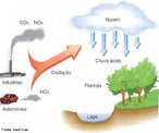  formada a partir de uma grande concentrao de poluentes qumicos, que so despejados na atmosfera diariamente. Estes poluentes, so originados principalmente da queima de combustveis fsseis. Esta chuva  composta por diversos cidos, que quando caem em forma de chuva ou neve, provocam danos no solo, plantas, construes histricas, animais marinhos e terrestres, etc. <br /><br /> Palavras-chave: chuva cida, combustveis fsseis, corroso, meio ambiente, PH, oxidao. 